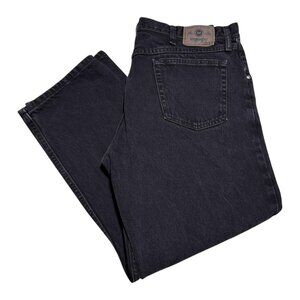 Wrangler Mexico‎ Faded Relaxed Fit Black Jean Pants Men’s 38x29